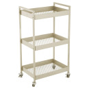 Estia Organization Trolley Allure 4-Tier Ivory