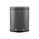 Estia Χαρτοδοχειο Μπανιου Ovoid Soft Close 6lt Γκρι