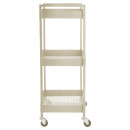 Estia Organization Trolley Allure 4-Tier Ivory