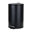 Χαρτοδοχειο Μπανιου Classic Soft Close 12lt ματ Μαυρο