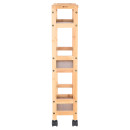 Estia Τρολευ Οργανωσης Βαμβοο Essentials 3 Επιπεδων 36x15x74cm