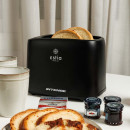 Estia Φρυγανιερα Intense Dark 2 Θεσεων με 7 Επιπεδα Ψησιματος 700w ματ