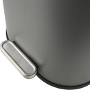 Estia Χαρτοδοχειο Μπανιου Ovoid Soft Close 6lt Γκρι