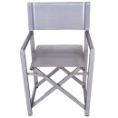 Καρέκλα Σκηνοθέτη ArteLibre TERALLIS Γκρι Σκούρο Ύφασμα/Αλουμίνιο 56x48x86cm