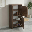 Παπουτσοθήκη Port Megapap Χρώμα Καρυδί 48x31x92εκ.