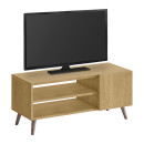 Έπιπλο Τηλεόρασης Parma Megapap Χρώμα Sapphire oak 90x30x40εκ.