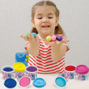 AS Πλαστελίνη Disney Stitch Σακουλάκι Με 10 Βαζάκια Και Καπάκια Καλουπάκια 280gr Για 3+ Χρονών