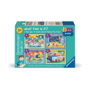 Ravensburger Puzzle: τα Πρώτα μου Παζλ (6/8/10/12) - Ώρες της Ημέρας (12004162)