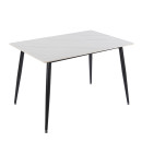 LOBY CERAMIC WHITE MARBLE 120Χ80Χ75εκ. ΤΡΑΠΕΖΙ