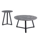 ALEX SET 2τμχ. CEMENT Φ45Χ55εκ. & Φ80Χ41εκ. ΤΡΑΠΕΖΙ ΣΑΛΟΝΙΟΥ