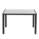 EVELYN CERAMIC WHITE MARBLE 120Χ70Χ75εκ. ΤΡΑΠΕΖΙ