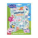 Totum: Peppa pig - Window Stickers, 4 Sheets, 1 Scenery (Bt360129)