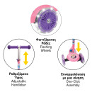AS Scooter Plus Frozen με φωτιζόμενες ρόδες για 3+ Ετών