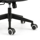 Ανταλλακτικά Ροδάκια Megapap για Καρέκλες Γραφείου σετ 5 τμχ Χρώμα Μαύρο - Λευκό