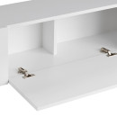Έπιπλο Τηλεόρασης Nexus Megapap Χρώμα Λευκό 180x30x45,5εκ.