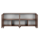 Μπουφές Aurelia Megapap Χρώμα Μόκα 180x45x80εκ.