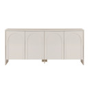 Μπουφές Aurelia Megapap Χρώμα Κρεμ 180x45x80εκ.