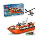 Lego City: Coast Guard Rescue Boat & Helicopter (60504)