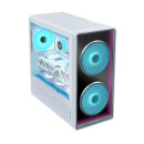Lian li Lancool 217 inf White – Infinity Mirror – atx pc Case (3 Fans Included) 2 X 170mm,1 x 140mm