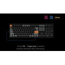 Keychron p6 Ultra (p6-m4) zmk 8k Wireless Custom Mechanical Keyboard Banana Switch rgb 100% us lay