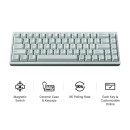 Keychron q16 he (Q16hw-l1) qmk Ceramic Custom Hall Effect  Keyboard rgb Lime Switch 65% us Green