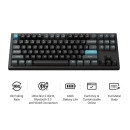 Keychron q3 Ultra (Q3u-m4) zmk rgb 8k Wireless Custom Mechanical Keyboard-Banana Switch 80% us