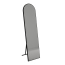 Καθρέπτης Δαπέδου - Τοίχου Agalu Μegapap Χρώμα Sencron Black 40x150εκ.