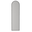 Καθρέπτης Δαπέδου - Τοίχου Agalu Μegapap Χρώμα Sencron Black 40x150εκ.