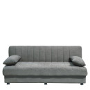 Καναπές Κρεβάτι Τριθέσιος ArteLibre PALMER Γκρι Ύφασμα 183x80.5x80cm