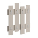 Κρεμάστρα Τοίχου Wave Megapap Χρώμα Sandstone 64x4x81εκ.