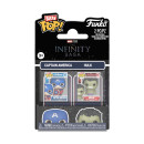 Funko Bitty Pop! 2-Pack: Marvel - cap & Hulk #Vinyl Figures