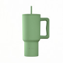 Estia Θερμος Straw Tumbler xl Save the Aegean 900ml Pine