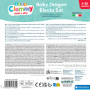 Soft Clemmy Σετ 10 Μαλακά Τουβλάκια & Φιγουράκι Δρακουλάκι Για 6+ Μηνών