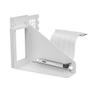 Arctic Accelero Vertical gpu Mount (White) Pcie 4.0x16 Riser Cable 160mm