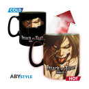 Abysse: Attack on Titan - Titans3 Heat Change mug (460ml) (Abymuga436)