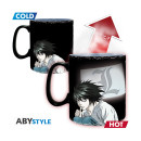 Abysse: Death Note - Kira & l Heat Change mug (460ml) (Abymuga477)