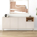 Μπουφές Cailin Megapap Χρώμα Sandstone - Sepet oak 180x41,8x80εκ.