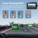 70mai A810s-2 Dash cam & Rear Cam, 3840*2160p 4k 30fps 3inc Screen 60c Temperature