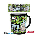 Abysse: Rick and Morty - get Schwifty Heatchange mug (320ml) (Mgh0063)