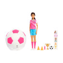 Mattel Barbie: Roll & Reveal - Soccer Player Doll (Jmk20)