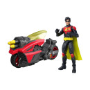 Mattel dc Super-Villains: Robin Cycle (Jmd51)