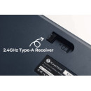 Keychron j5 (Kj5-H4z) qmk Wireless Mechanical Keyboard Banana Switch hot-Swap rgb 100% us Dark Blue
