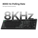 Keychron k10 Ultra (K10u-h4) zmk Wireless 8k Mechanical Keyboard Bananaswitch (Hot-Swap) 100% us lay