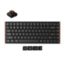 Keychron k3 Ultra (K3u-h3) qmk 8k Wireless Mechanical Keyboard Brown Switch low Profile Wood fr. 75%
