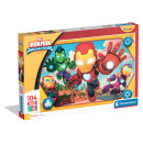 Clementoni Παιδικό Παζλ Maxi Supercolor Iron Man and His Awesome Friends 104 τμχ