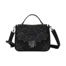 Loungefly Disney: Mickey & Minnie Spiderweb and Bats Crossbody bag (Wdtb3561)