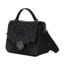 Loungefly Disney: Mickey & Minnie Spiderweb and Bats Crossbody bag (Wdtb3561)