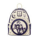 Loungefly Disney: the Nightmare Before Christmas - Jack Skellington & Sally Night sky Mini Backpack (Wdbk4489)