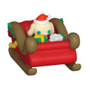 Funko Bitty Pop! Rides: Hello Kitty and Friends (Holiday) - Cinnamoroll & Sleigh Vinyl Figures