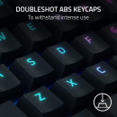 Razer Blackwidow v4 pro uk Layout - Gaming Mechanical rgb Keyboard - Green Clicky Switches - Macros
